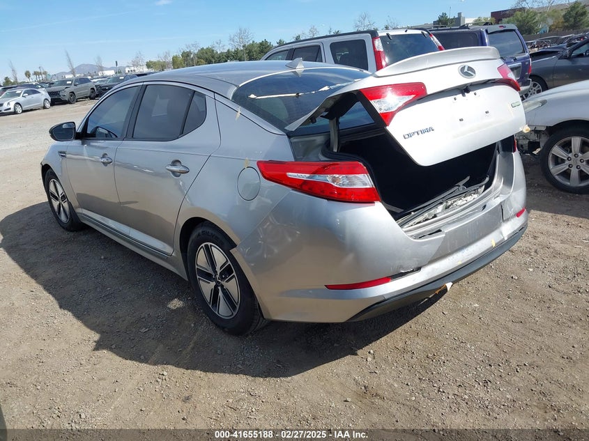 2012 KIA OPTIMA HYBRID VIN: KNAGM4AD8C5013689
