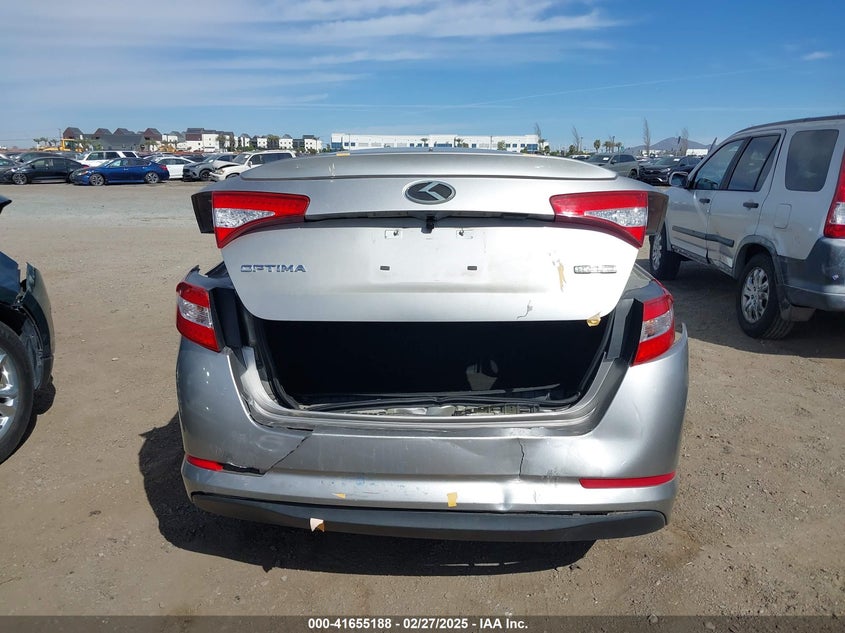2012 KIA OPTIMA HYBRID VIN: KNAGM4AD8C5013689