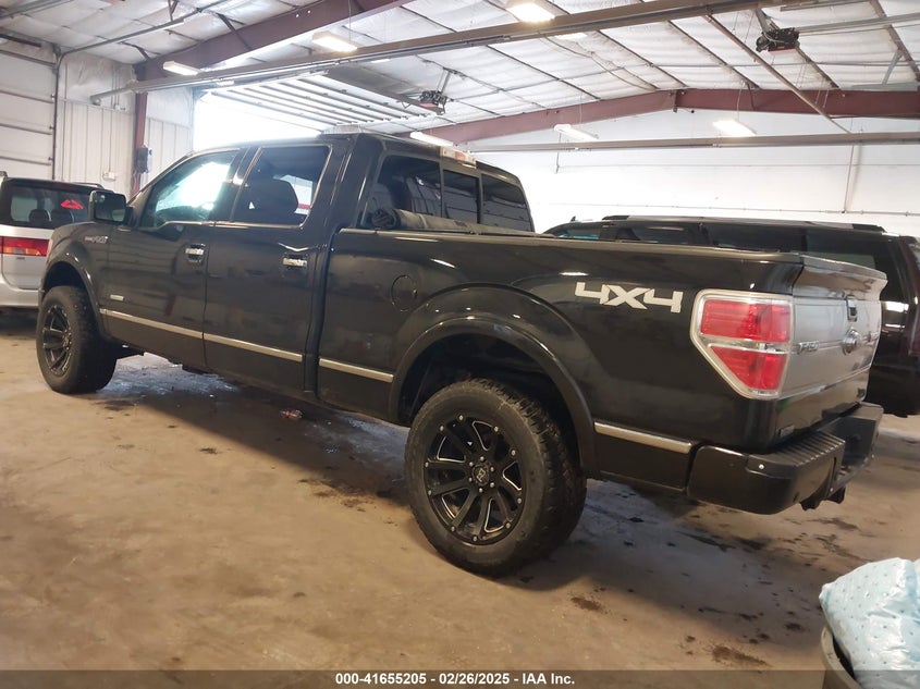 2012 FORD F-150 VIN: 1FTFW1ET6CFA54664