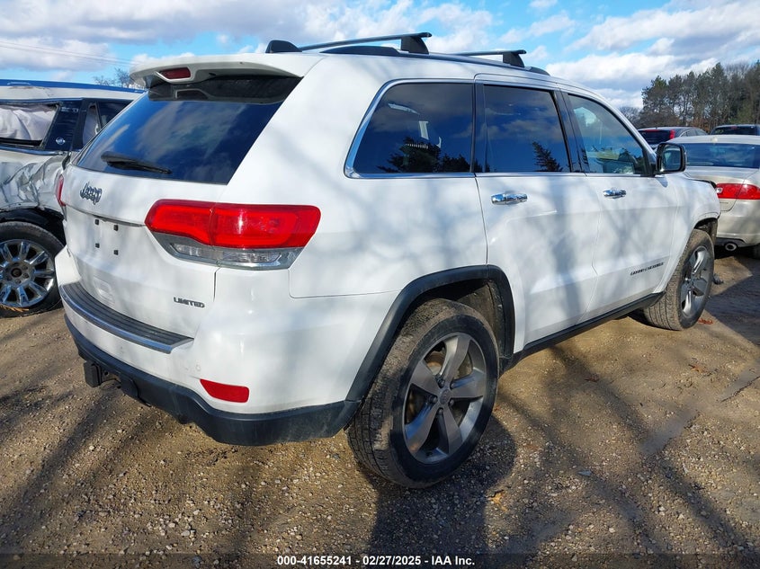 2014 JEEP GRAND CHEROKEE VIN: 1C4RJFBGXEC293509