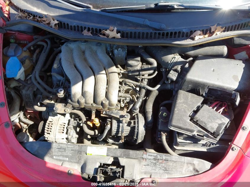 2002 Volkswagen New Beetle Gl VIN: 3VWBB21C42M439755 Lot: 41655416