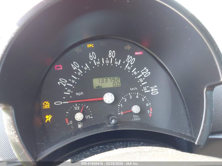 2002 Volkswagen New Beetle Gl VIN: 3VWBB21C42M439755 Lot: 41655416