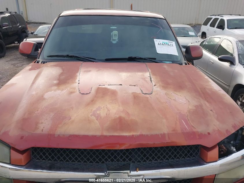 2003 Chevrolet Avalanche 1500 VIN: 3GNEK13T83G149808 Lot: 41655621