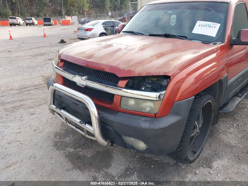 2003 Chevrolet Avalanche 1500 VIN: 3GNEK13T83G149808 Lot: 41655621