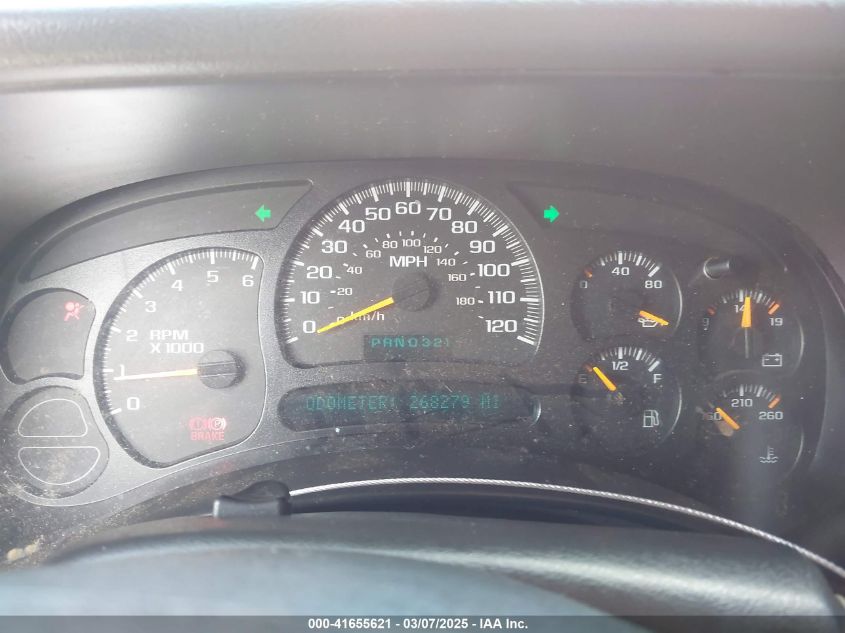 2003 Chevrolet Avalanche 1500 VIN: 3GNEK13T83G149808 Lot: 41655621