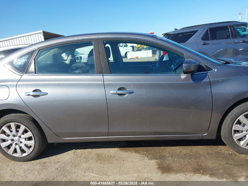 2017 Nissan Sentra Sv VIN: 3N1AB7AP6HY297024 Lot: 41655627