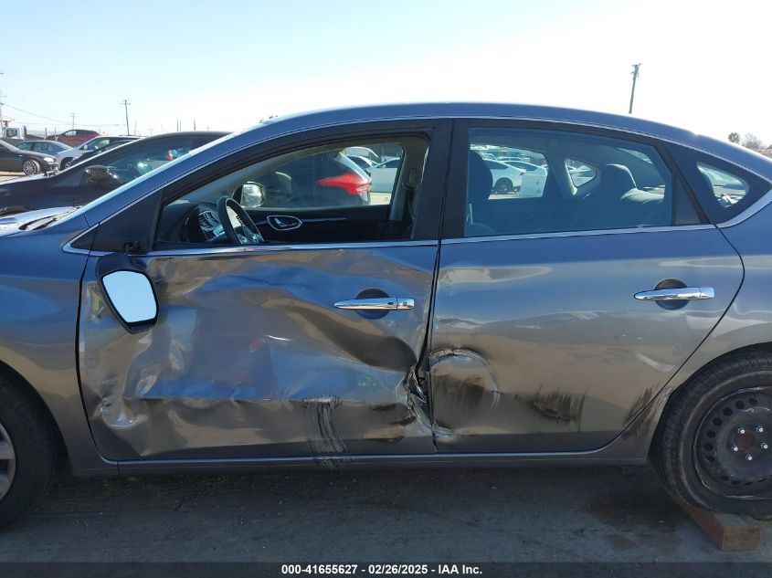 2017 Nissan Sentra Sv VIN: 3N1AB7AP6HY297024 Lot: 41655627