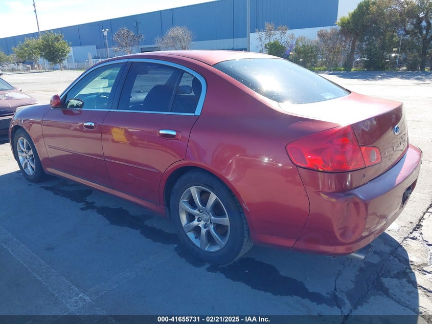 2006 INFINITI G35 VIN: JNKCV51E96M513186