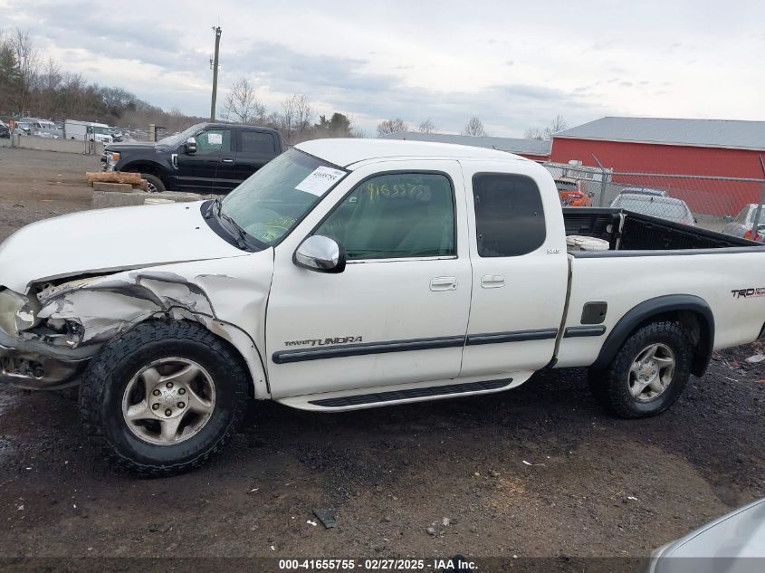2002 Toyota Tundra Sr5 V8 VIN: 5TBBT44112S227815 Lot: 41655755