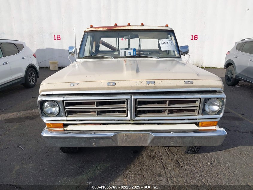 1972 Ford F250 VIN: F25YRM64759 Lot: 41655765