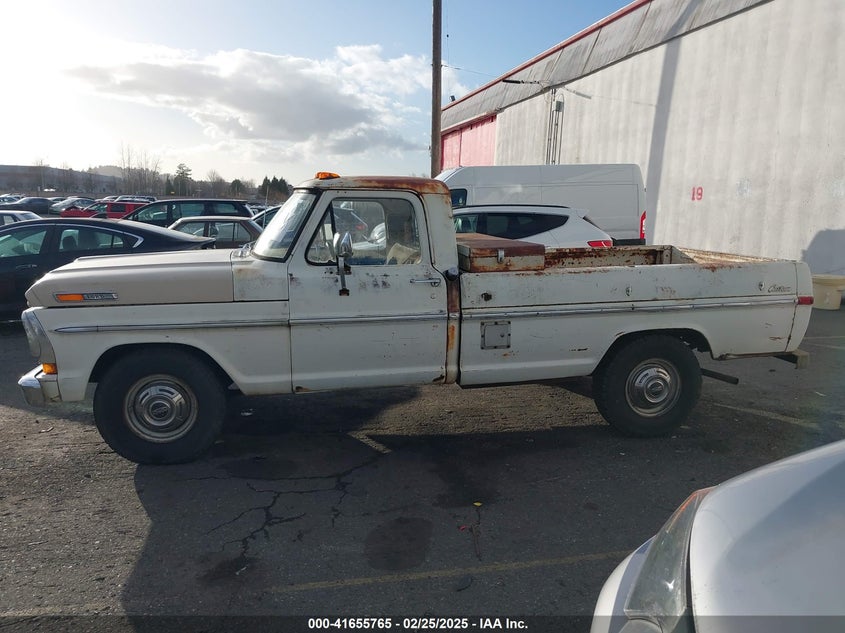 1972 Ford F250 VIN: F25YRM64759 Lot: 41655765