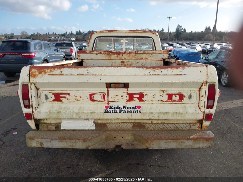 1972 Ford F250 VIN: F25YRM64759 Lot: 41655765