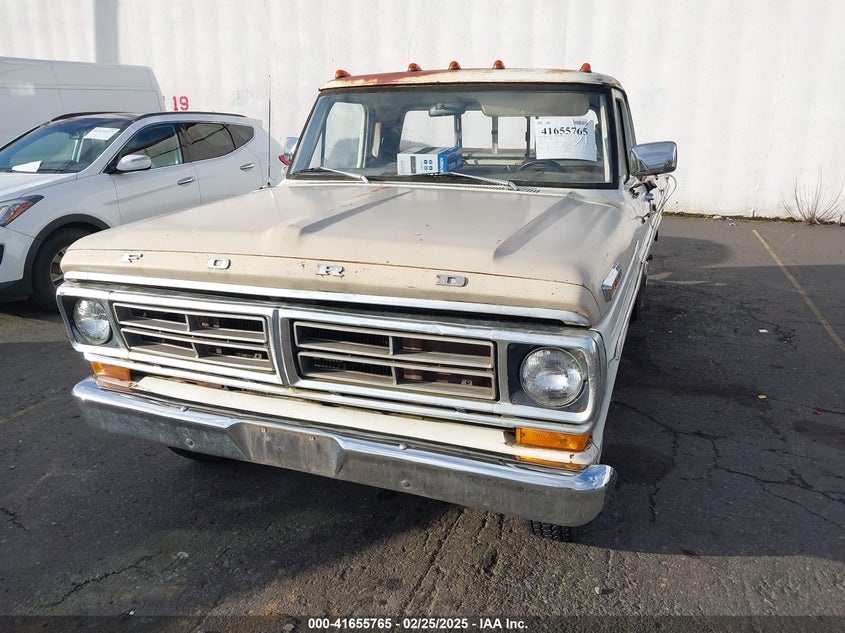 1972 Ford F250 VIN: F25YRM64759 Lot: 41655765