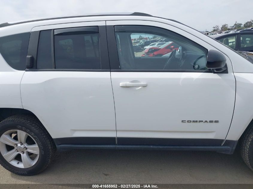 2012 Jeep Compass VIN: 1C4NJBED1DB697955 Lot: 41655952