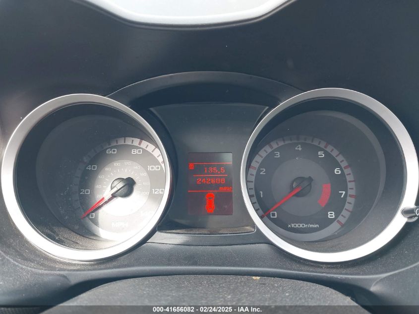 2008 Mitsubishi Lancer Gts VIN: JA3AU86U88U025457 Lot: 41656082