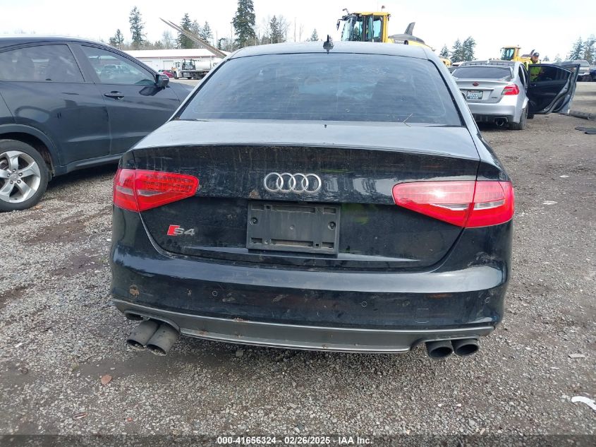 2013 Audi S4 3.0T Premium Plus VIN: WAUBGAFL8DA199999 Lot: 41656324