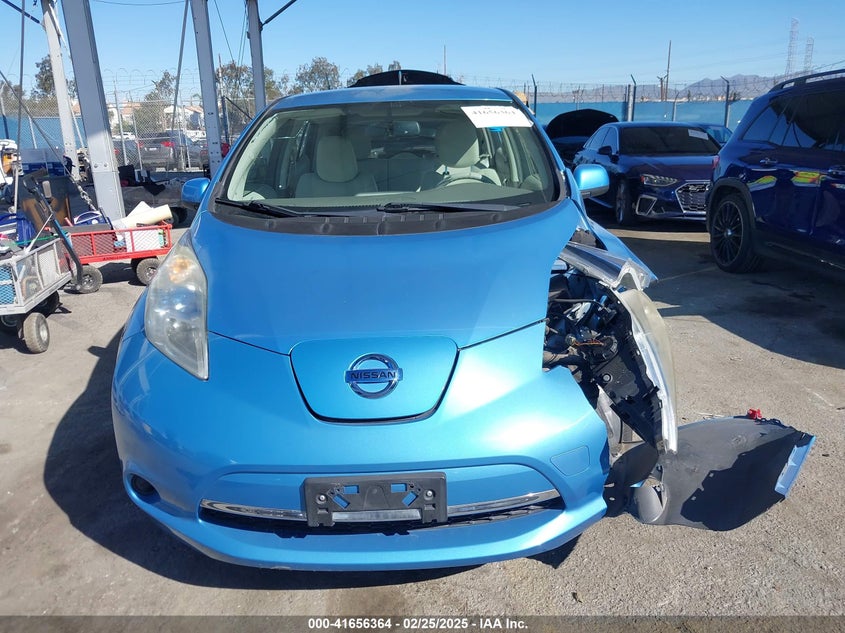 2011 Nissan Leaf Sv VIN: JN1AZ0CP5BT007243 Lot: 41656364