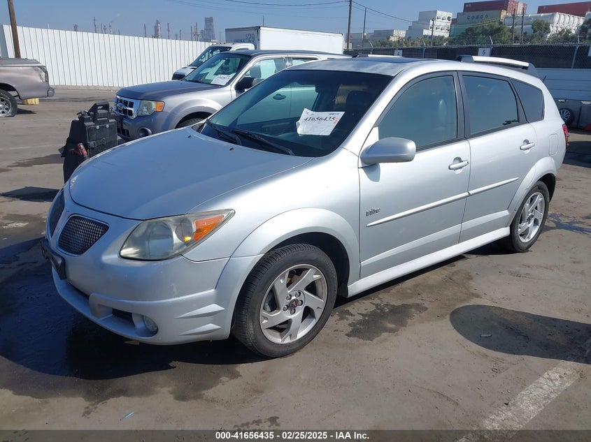2008 PONTIAC VIBE VIN: 5Y2SL65838Z400904