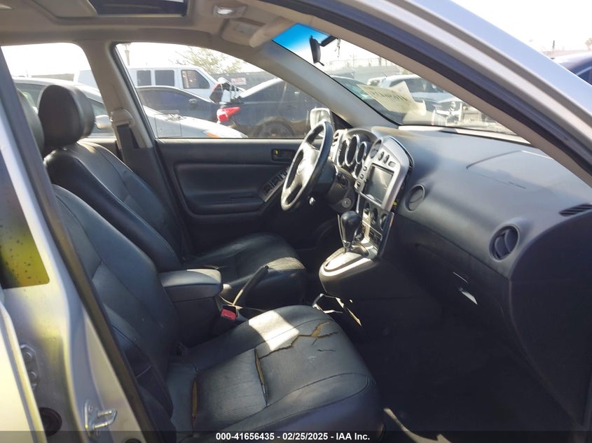2008 PONTIAC VIBE VIN: 5Y2SL65838Z400904