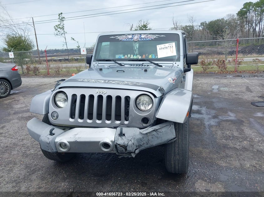 2014 JEEP WRANGLER / VIN: 1C4GJWBG0EL180241