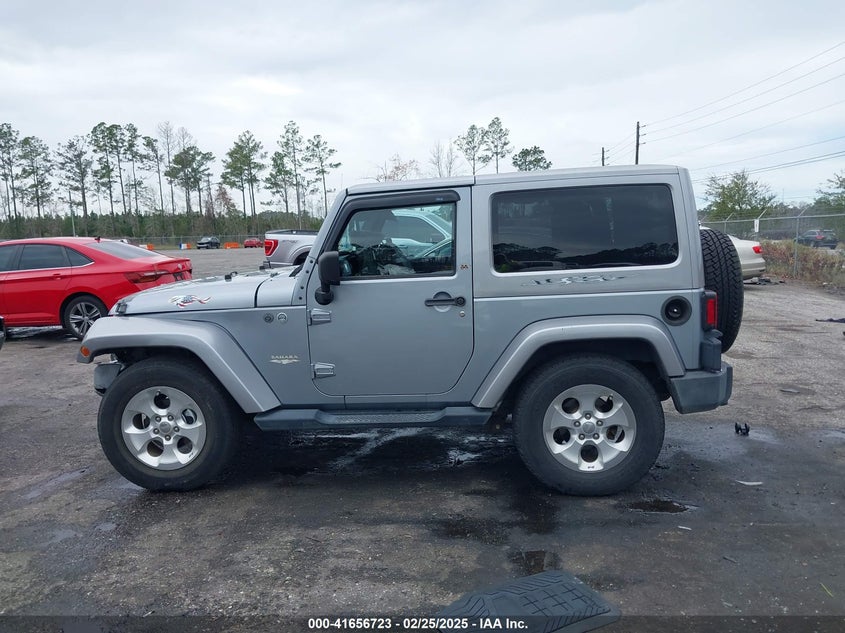 2014 JEEP WRANGLER / VIN: 1C4GJWBG0EL180241