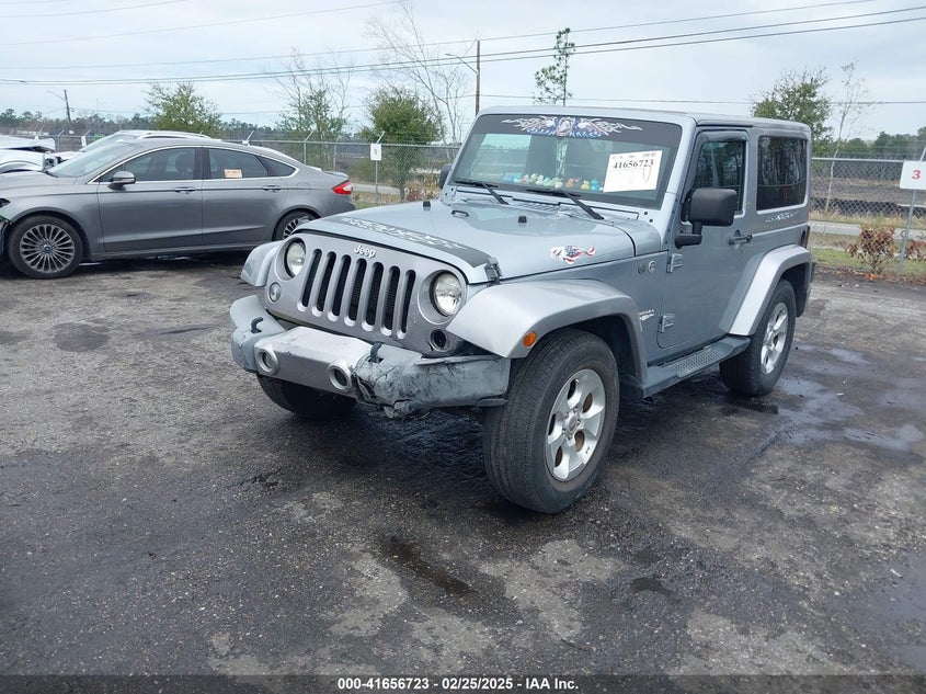 2014 JEEP WRANGLER / VIN: 1C4GJWBG0EL180241