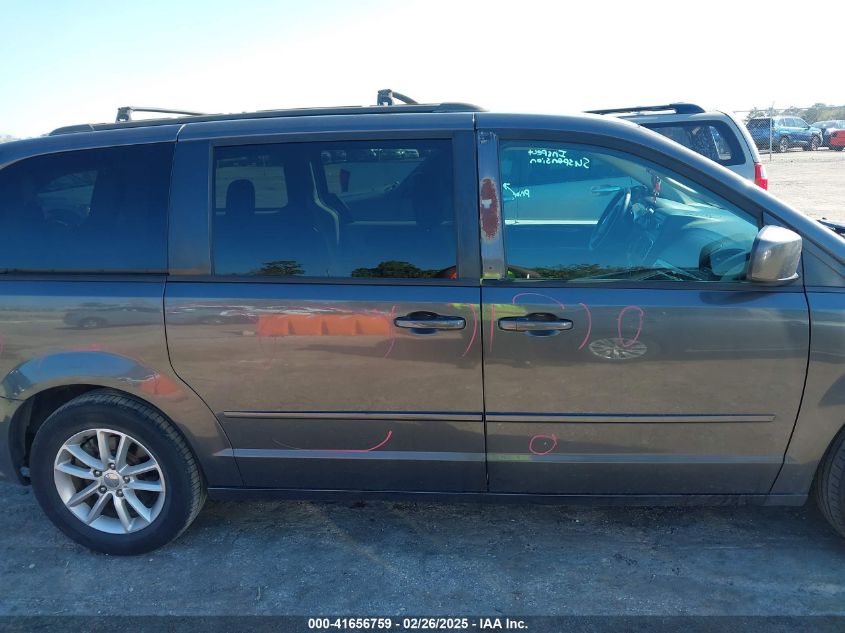 2016 Dodge Grand Caravan Sxt VIN: 2C4RDGCG7GR275510 Lot: 41656759