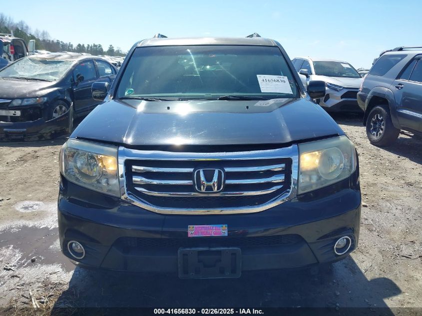 2011 Honda Pilot Ex-L VIN: 5FNYF4H56BB050866 Lot: 41656830