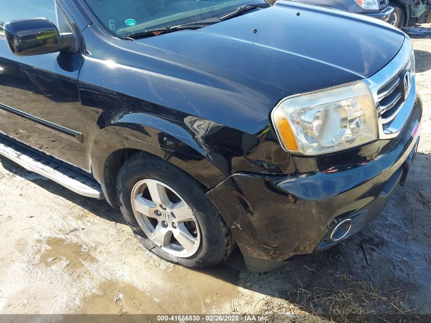 2011 Honda Pilot Ex-L VIN: 5FNYF4H56BB050866 Lot: 41656830