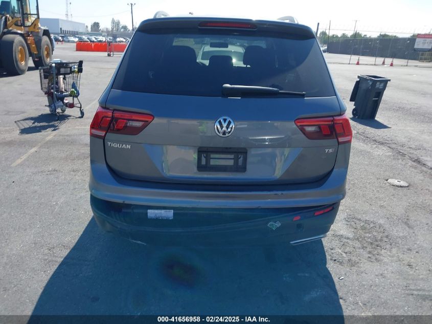 2018 Volkswagen Tiguan 2.0T S VIN: 3VV1B7AX4JM066344 Lot: 41656958