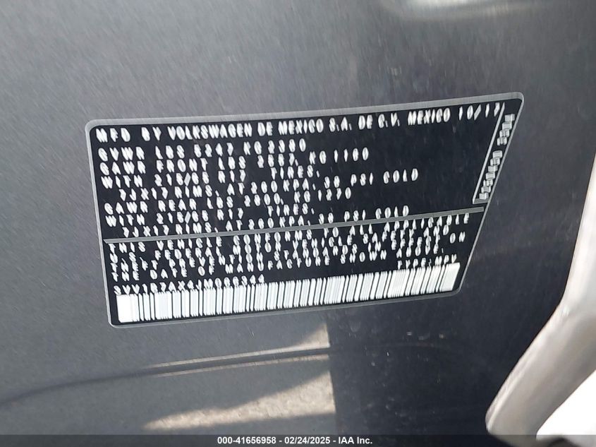 2018 Volkswagen Tiguan 2.0T S VIN: 3VV1B7AX4JM066344 Lot: 41656958