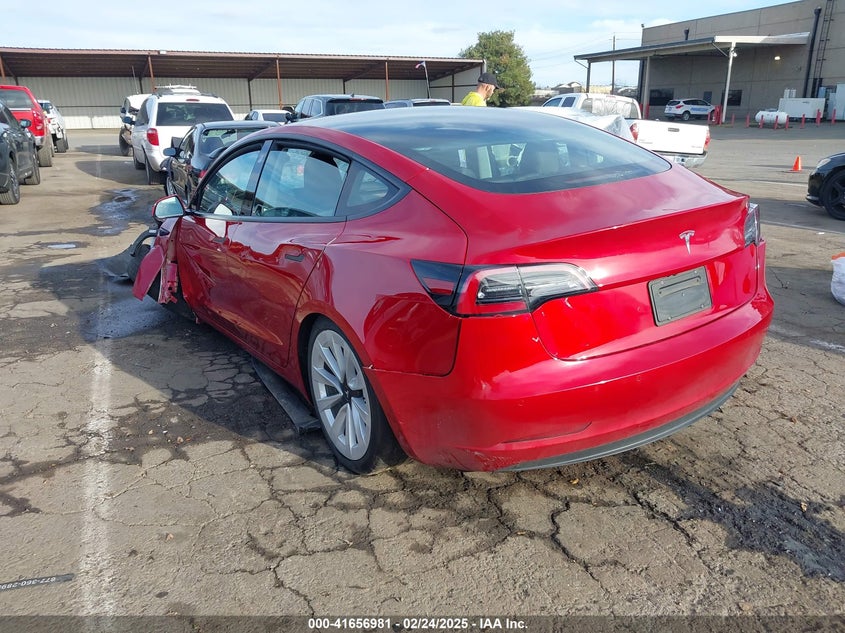 2021 TESLA MODEL 3 VIN: 5YJ3E1EA6MF028091
