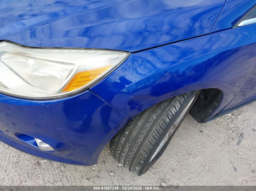 2013 Ford Focus Titanium VIN: 1FADP3J23DL150452 Lot: 41657249