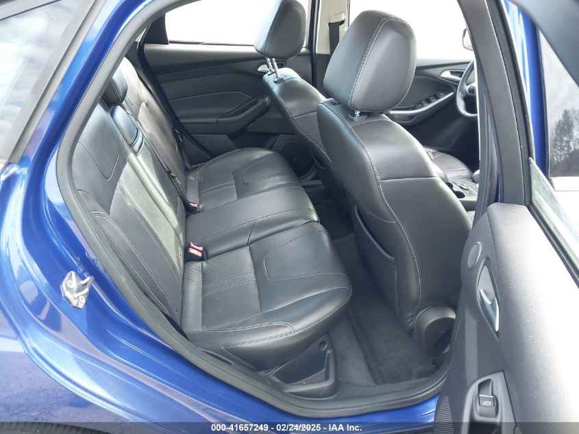 2013 Ford Focus Titanium VIN: 1FADP3J23DL150452 Lot: 41657249