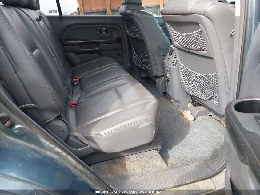 2005 Honda Pilot Ex-L VIN: 2HKYF18595H541338 Lot: 41657562