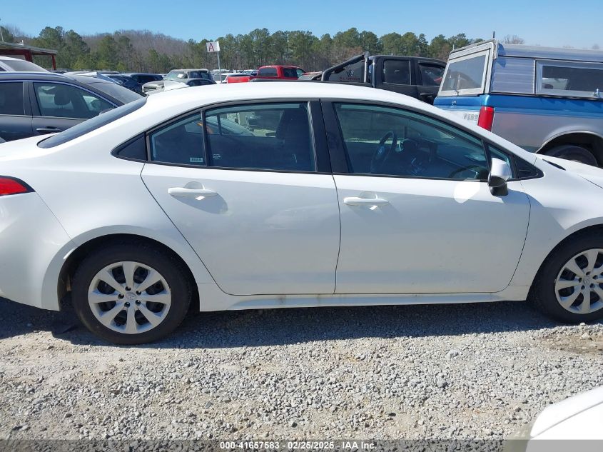 2024 Toyota Corolla Le VIN: 5YFB4MDE7RP184611 Lot: 41657583