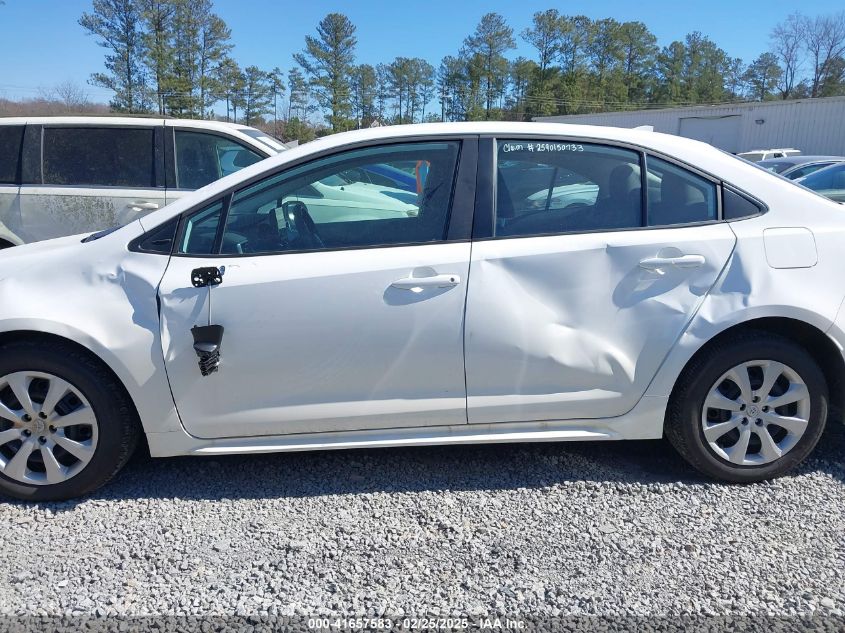 2024 Toyota Corolla Le VIN: 5YFB4MDE7RP184611 Lot: 41657583