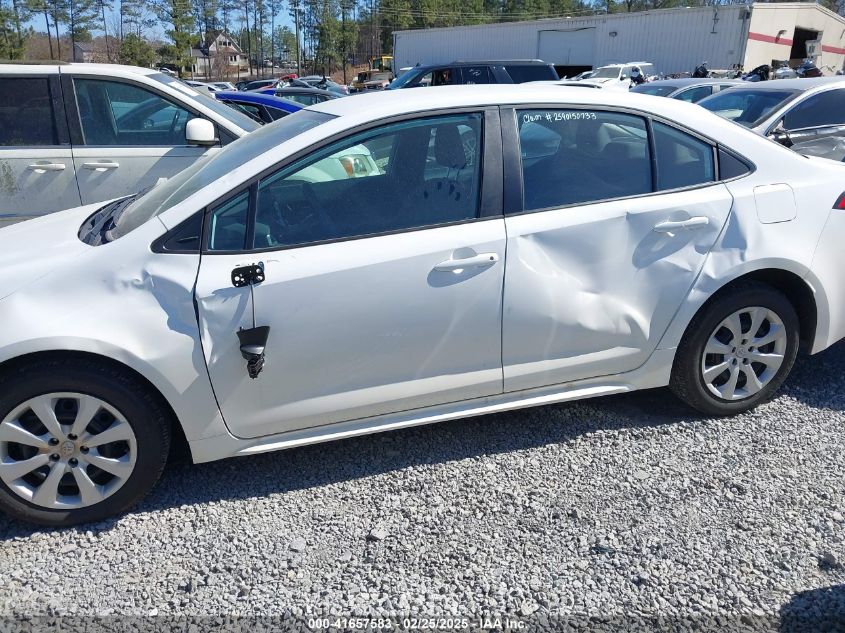 2024 Toyota Corolla Le VIN: 5YFB4MDE7RP184611 Lot: 41657583