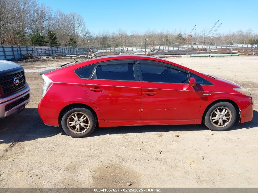 2011 Toyota Prius VIN: JTDKN3DU8B1369968 Lot: 41657627