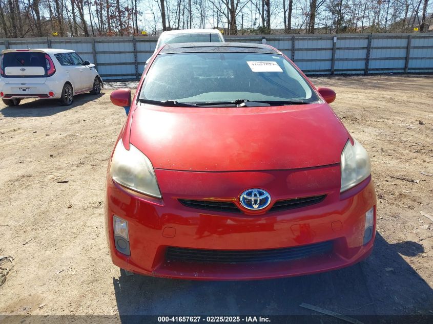 2011 Toyota Prius VIN: JTDKN3DU8B1369968 Lot: 41657627
