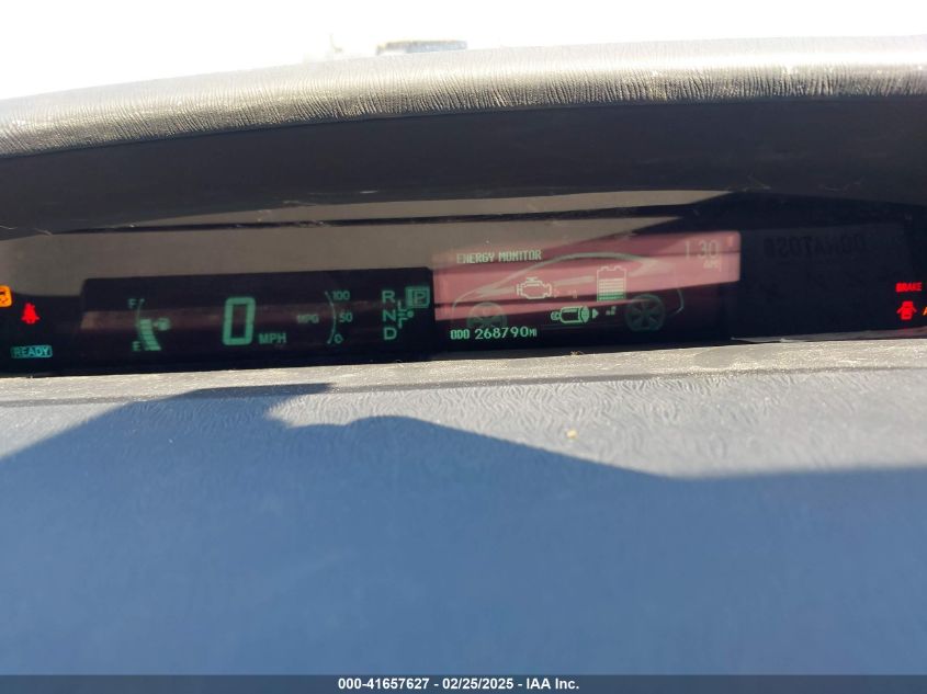 2011 Toyota Prius VIN: JTDKN3DU8B1369968 Lot: 41657627