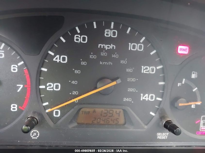 1998 Honda Accord Lx V6 VIN: 1HGCG2240WA016501 Lot: 41657637