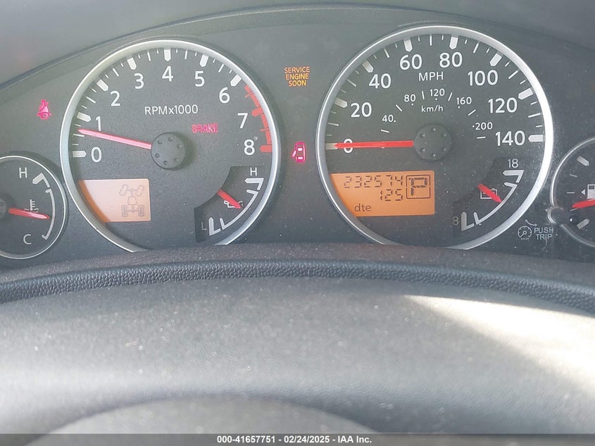 2008 NISSAN FRONTIER VIN: 1N6AD07W18C427116