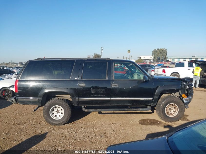 1999 GMC Suburban 1500 Slt Cmi VIN: 3GKEC16R7XG527908 Lot: 41657788