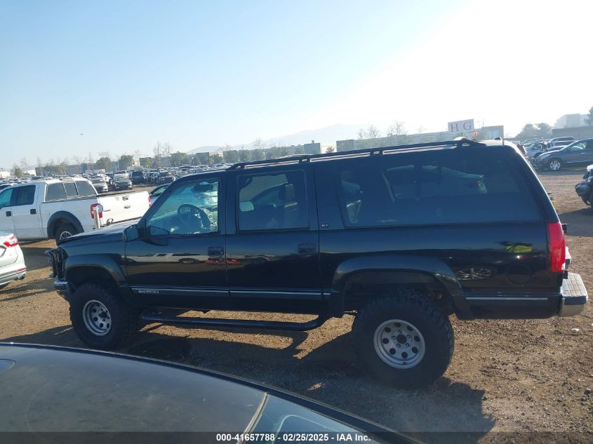 1999 GMC Suburban 1500 Slt Cmi VIN: 3GKEC16R7XG527908 Lot: 41657788