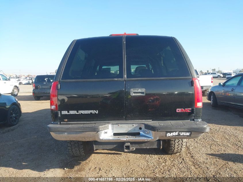 1999 GMC Suburban 1500 Slt Cmi VIN: 3GKEC16R7XG527908 Lot: 41657788