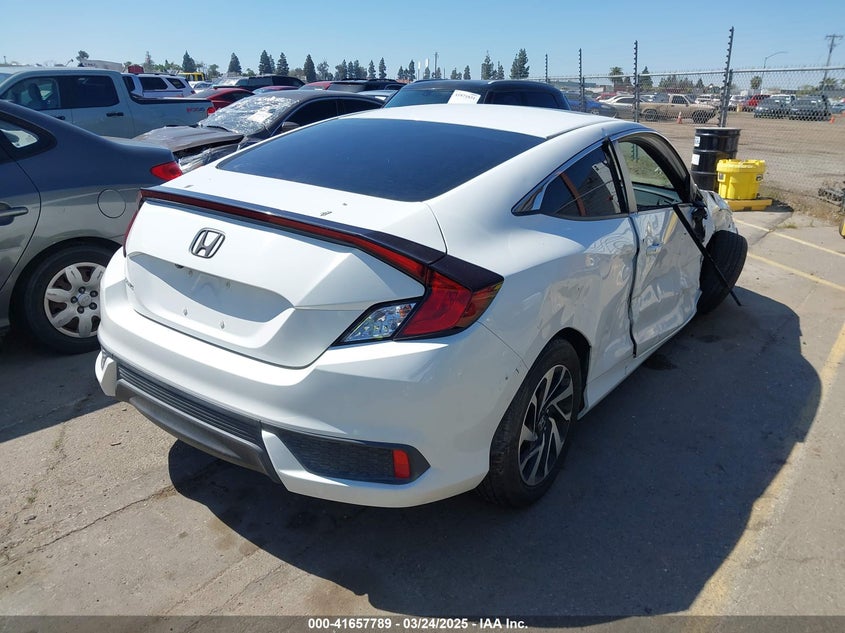 2017 HONDA CIVIC VIN: 2HGFC4B04HH309677
