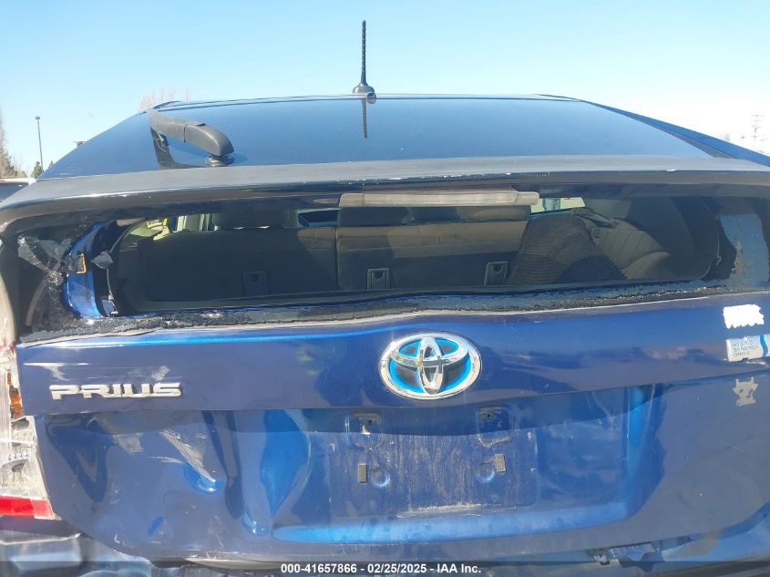 2011 Toyota Prius Three VIN: JTDKN3DU8B5333934 Lot: 41657866