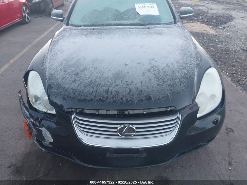 2002 Lexus Sc 430 VIN: JTHFN48Y120001155 Lot: 41657922