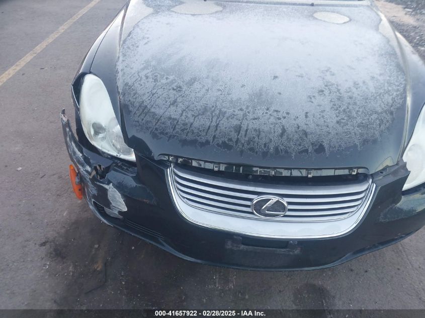 2002 Lexus Sc 430 VIN: JTHFN48Y120001155 Lot: 41657922